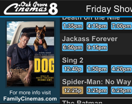 Cinema Showtimes Image