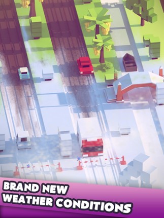 Crossy Barrier Dash - Reckless Road Rush Block 3 Free Edition Image