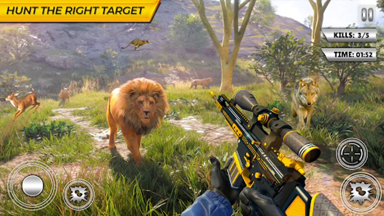 Wild Animal Hunting Games Gun Image