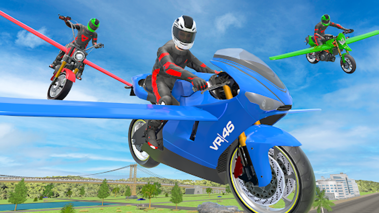 Flying Motorbike Simulator screenshot