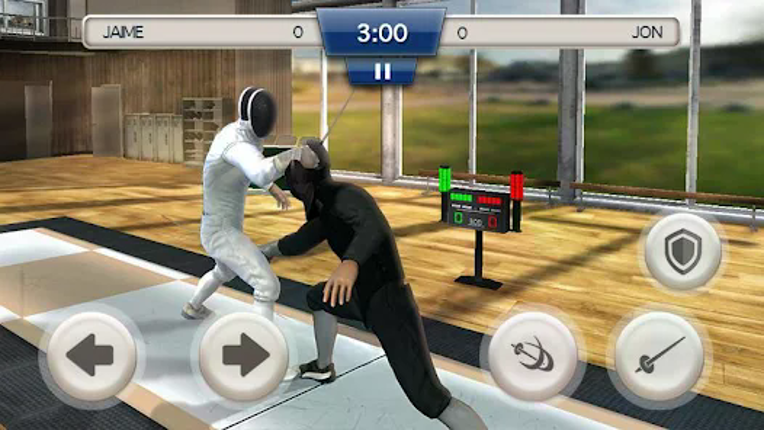 Fencing Swordplay 3D screenshot
