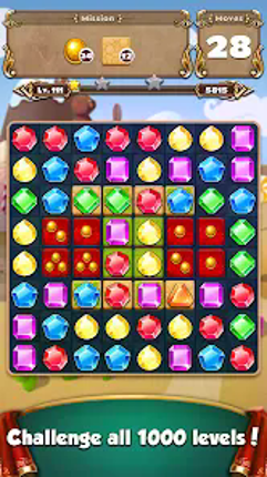 Jewel Castle - Match 3 Puzzle screenshot