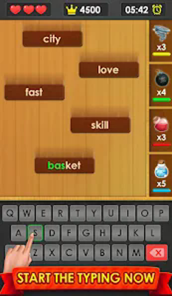 Typing Master Word Typing Game screenshot