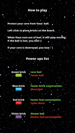Arkanoid Reversed Image