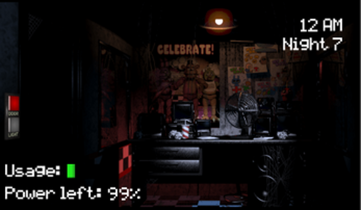 FNaF 1 PSP recreation screenshot
