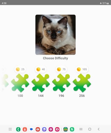 Jigsaw Galaxy: Cats Edition screenshot