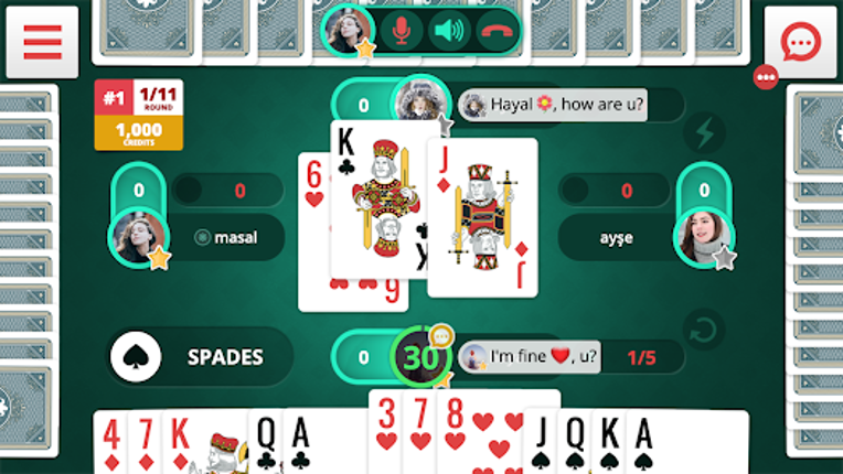 Spades Online Image
