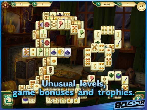 Halloween Spooky Mahjong Free screenshot