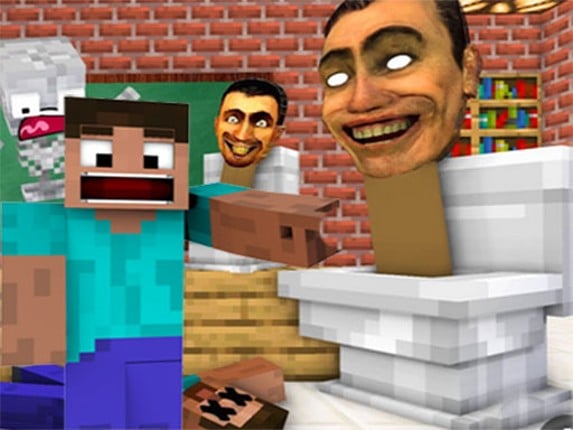 Minecraft Skibidi Toilet Game Cover