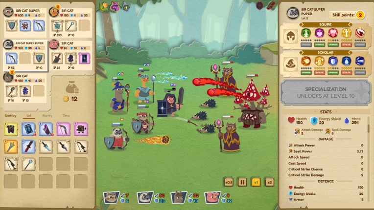 Paper Tactics screenshot