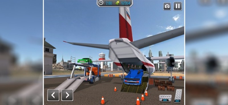 Robot Car Transporter Airplane screenshot