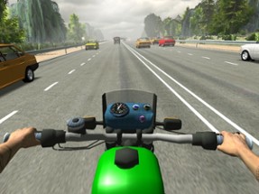 Russian Moto Traffic Rider 3D Image