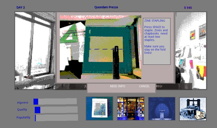 Small Press Tycoon screenshot