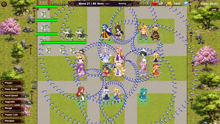 Touhou Defense Tale ~ AI Test in Touhou ~ screenshot
