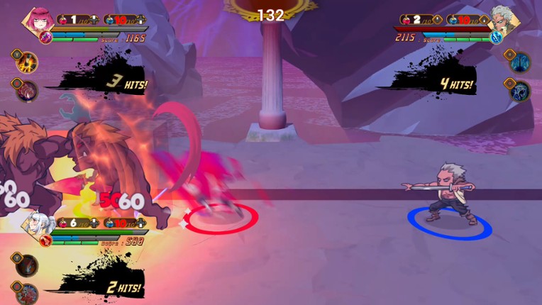 Unrivaled Heroes: 2.5D Brawler screenshot