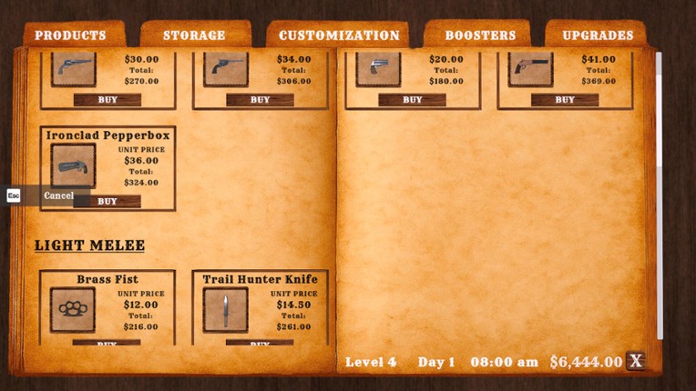 Western Gun Shop Simulator screenshot