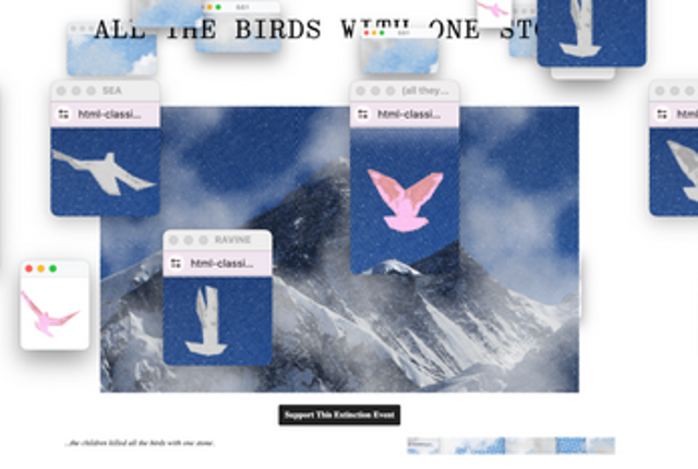 All The Birds With One Stone Image