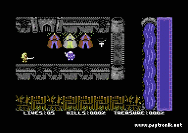 Avalan (C64) screenshot