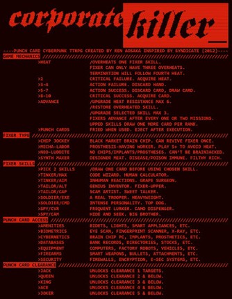 corporateKILLER_ (Game Jam Version) Image