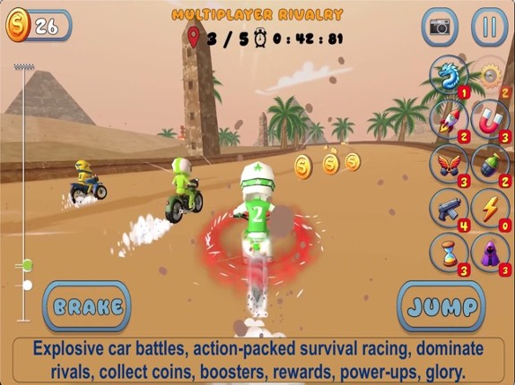 Dirt Bike Mini Racer -Mad Kids screenshot