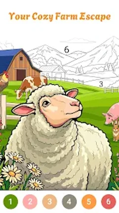 Zoo Animals Color by Numbers screenshot