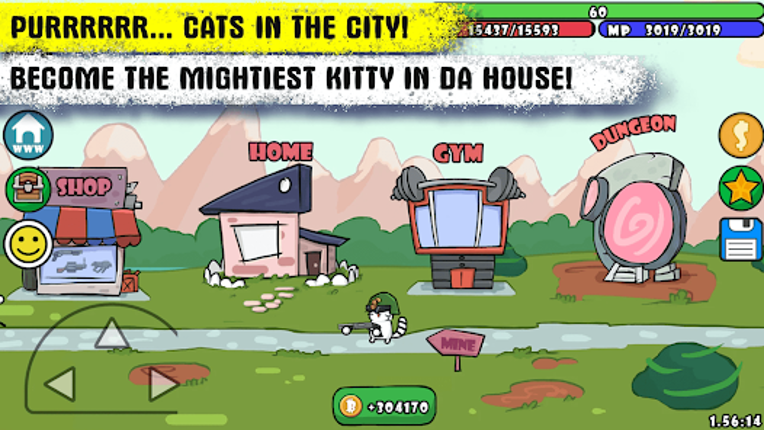 Cat shoot war: offline games Image