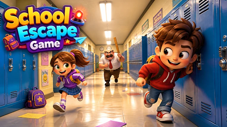 Obby School Escape Game 3d Image