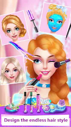 Long Hair Princess Salon Games screenshot