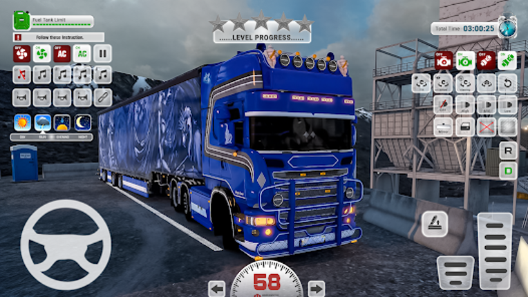 City American Truck Real Game Image