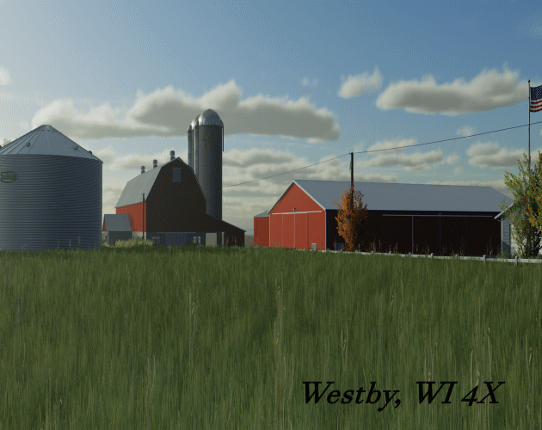 FS22 Westby, WI 4X Map Game Cover