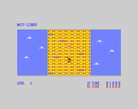 Hasty Climber (Commodore 64) Image