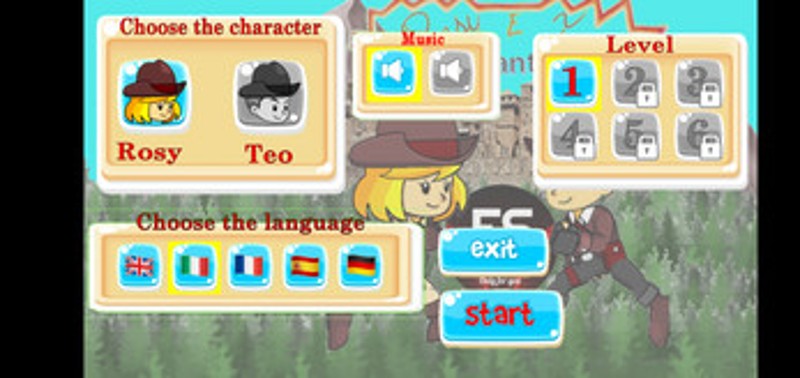 Rosy e Teo in Fantasy land screenshot