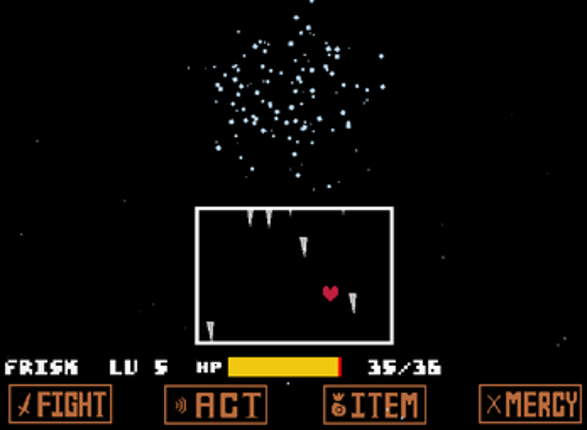 Undertale - Blue Snow screenshot