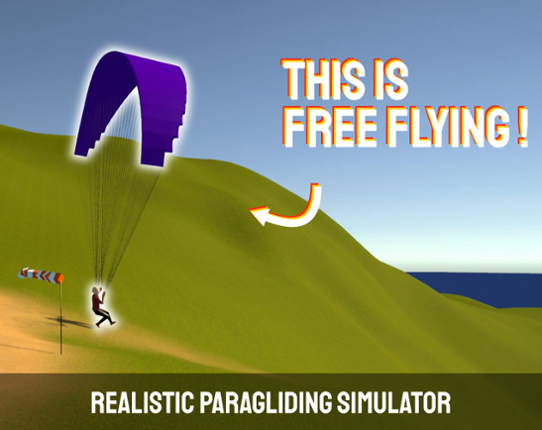 WagaSim Paragliding simulator Game Cover