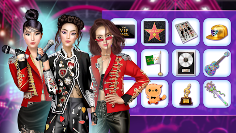 Kpop Girls Dress Up Challenge screenshot