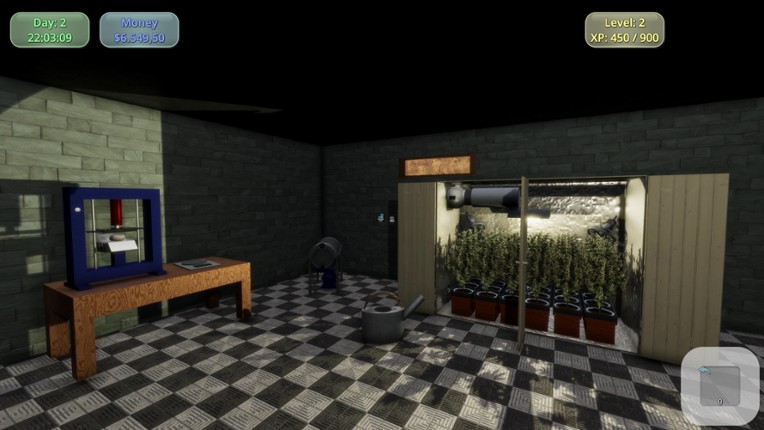 Medicinal Herbs - Cannabis Grow Simulator screenshot