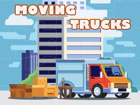 Moving Trucks Jigsaw Image