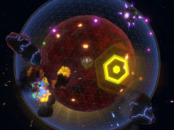 Orbital Invaders:Space shooter screenshot