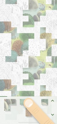 Patterned screenshot