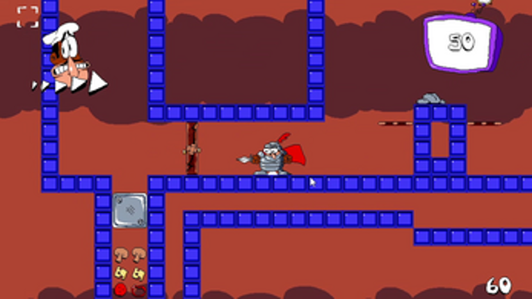 Pizza Tower Level editor V1 Early test build moveset port screenshot