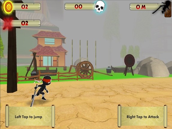 Royal Baby Ninja Vs Zombie Simple 3d Free Game screenshot