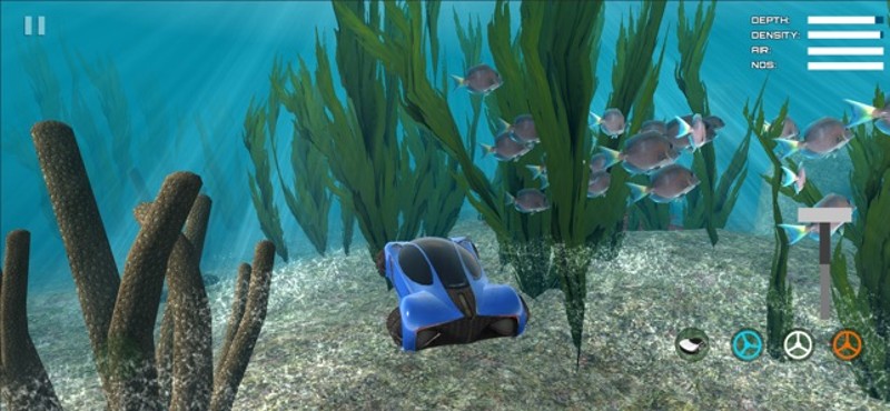 Submarine Car Diving Simulator screenshot