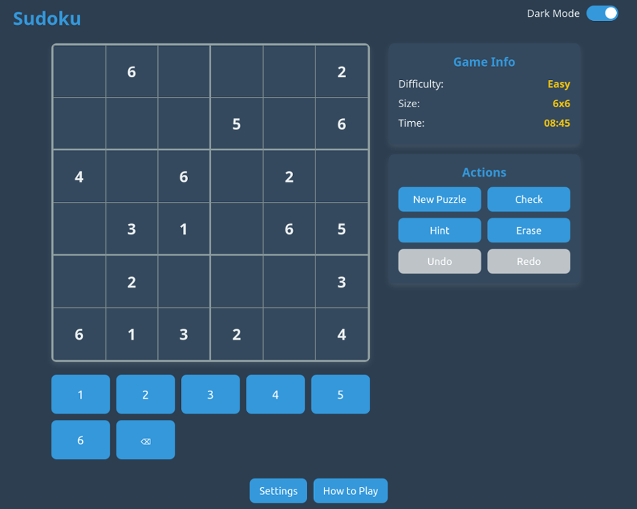 Games like Sudoku - A Classic Logic Puzzle