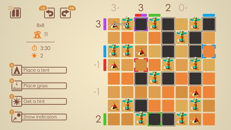 Tents & Trees screenshot