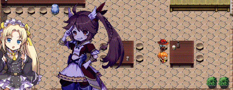 Visual Novel Busts plugin for RPG Maker MV screenshot