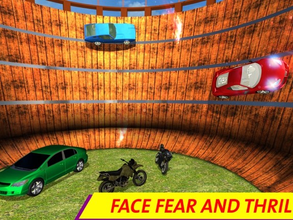 Well of Death Car Simulator screenshot