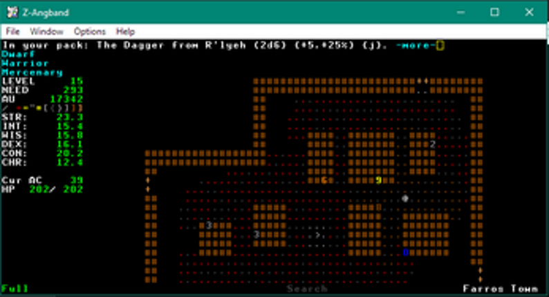 Z-Angband 0.5 Machete Edition Image
