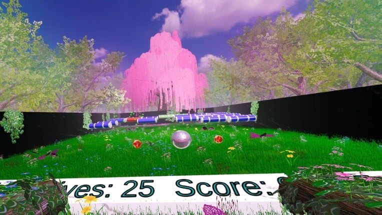 Zen Forest Brick Breaker VR screenshot