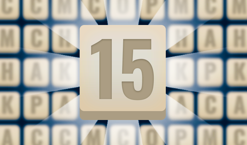 Games like 15 letters
