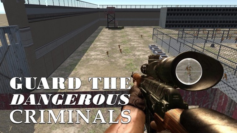 3D Gangs Prison Yard Sniper – Guard the jail &amp; shoot the escaping terrorists Image